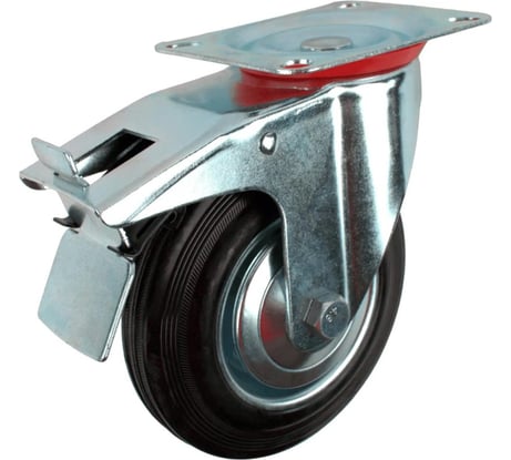 Колесная опора поворотная с тормозом AB 160 RAD 71051910