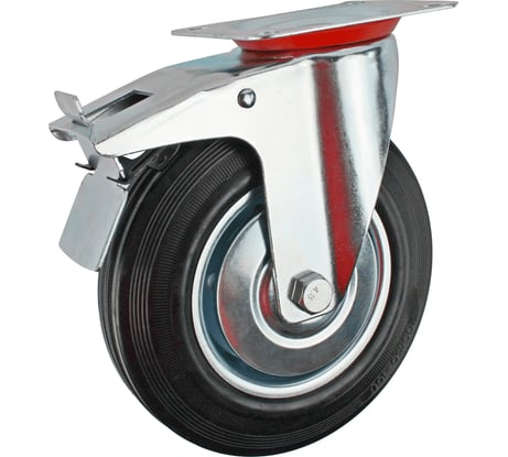 Колесная опора поворотная с тормозом AB 200 RAD 71037263