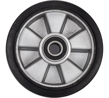 Колесо c подшипником резиновое 180х50 мм BF TOR 1000915