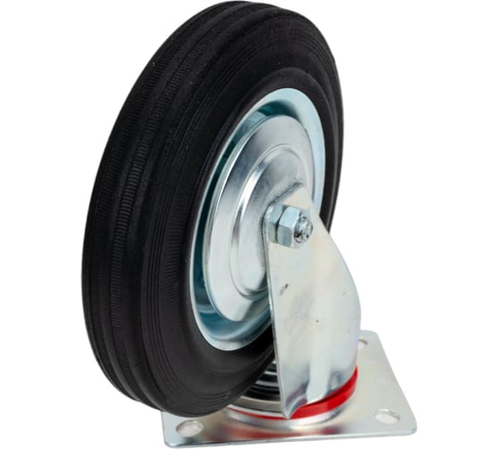 Колесо поворотное резиновое SC 80 200 мм C-3302-SLS-200 TOR 1001771