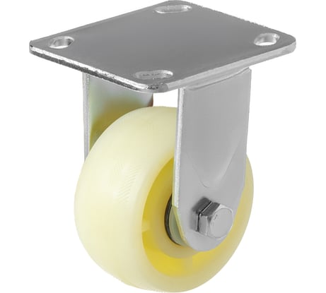 Большегрузное нейлоновое колесо неповоротное FCdn 46 (100 мм; 250 кг) А5 1000117