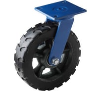 Колесо сверхбольшегрузное обрезиненное поворотное с площадкой SHd 95 (300 мм; 1000 кг) А5 1005466