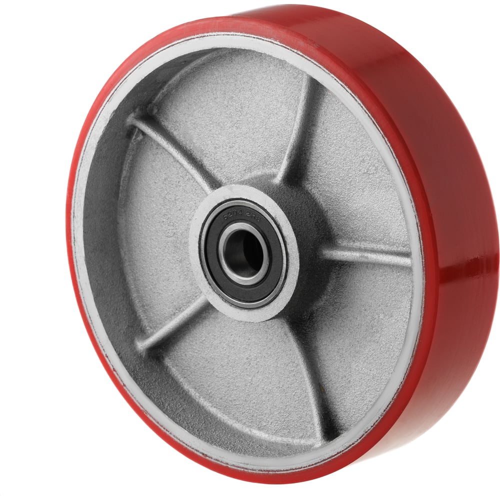 Колесо для гидравлических тележек P80+1 (200х50 мм, 1200 кг, полиуретан ...