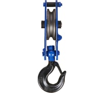 Блок монтажный TOR однорольный с крюком 1 т с откидной щекой S 1048598