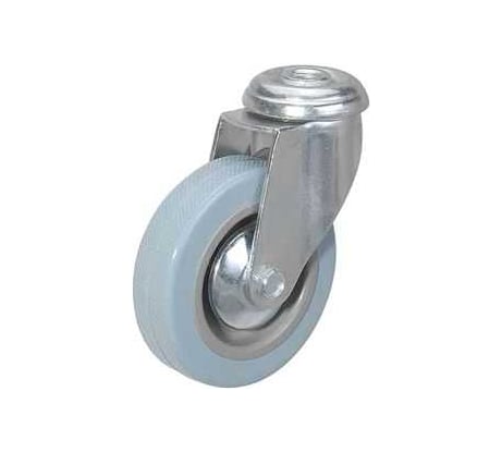 Аппаратное колесо TOR SChg 55 125 мм, под болт, поворотное, подш. скольжения 1042998