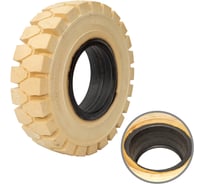 Шина цельнолитая с буртом WILMART 7.00-12 немаркая GOODRIDE (CL403S) 7.00-12(CL403S)NM+FF