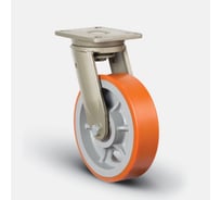 Колесо полиуретановое сверхмощное поворотное 250 мм MFK-TORG EV01-VBP-250