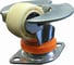 Колесо CARGO CASTER нейлоновое поворотное с платформой 62 мм MFK-TORG 2820-01-T 1