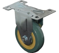 Колесо неповоротное зеленая резина 75 мм MFK-TORG 3052075-LT