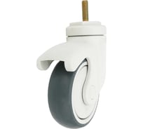 Колесо с кронштейном и резьбовым стержнем EMES EC05MBT100X32M10