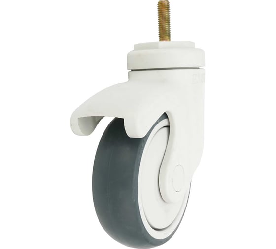 Колесо с кронштейном и резьбовым стержнем EMES EC05MBT100X32M10 1