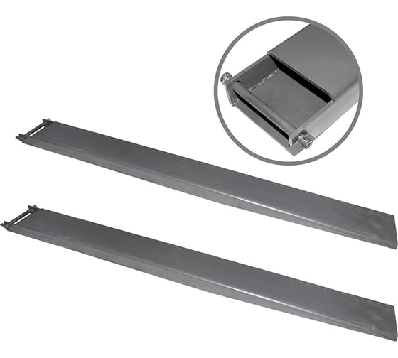 Удлинитель вил WILMART 160х55х6х2200 мм, 2 шт 160*55*2200(HQ) 1