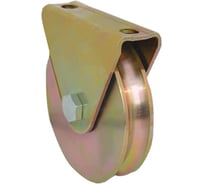 Колесо анодированное роликовое для откатных ворот 120 мм MFK-TORG ГВ-120mm