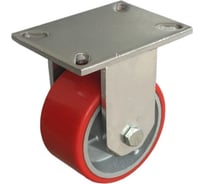 Колесо б/г полиуретановое сверхмощное неповоротное с шариковым подшипником 200 мм MFK-TORG 1051200 ТГ