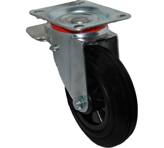 Колесо поворотное с тормозом 160 мм для мусорных контейнеров SC63K MFK-TORG 4003160-K 1