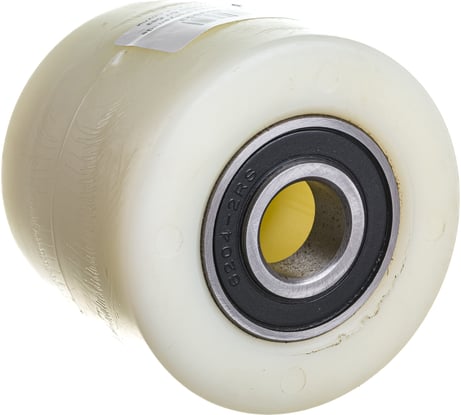 Колесо б/г без кронштейна малое для рохли (80х70 мм; полиамид) MFK-TORG 104080-70-Polyamide