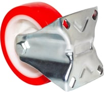 Опора колесная неповоротная SOBELL ф125 мм, нагрузка 160 кг, нейлон/эластичная резина (FNP 55) 253125A