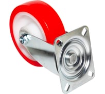 Опора колесная поворотная SOBELL ф125 мм, нагрузка 160 кг, нейлон/эластичная резина (SNP 55) 252125A