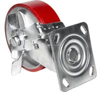 Опора колесная поворотная с тормозом SOBELL Ф150хS50 096150