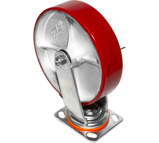 Опора колесная поворотная с тормозом SOBELL Ф200хS50хH230 096200
