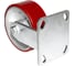 Опора колесная неповоротная WILMART Ф125хS50, 114x100хH154 095125 2