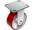 Опора колесная неповоротная WILMART Ф125хS50, 114x100хH154 095125 3