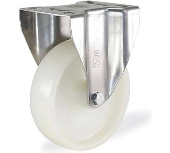 Неповоротная колесная опора KAMA 80 мм K-3307-PRS-080