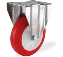 Неповоротная колесная опора KAMA 125х32 мм K-3307-PUS-125х32