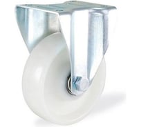 Неповоротная колесная опора KAMA 100 мм 3807-PUR-100