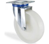 Поворотная колесная опора KAMA с площадкой, 200 мм, 3302-RMB-200