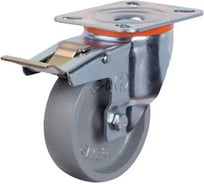 Колесо с поворотной платформой и тормозом EMES 4 шт EM01VKV80X30F.4