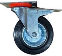 Колесная опора поворотная с тормозом Inford C20RSRN100SB3