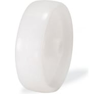 Колесо полипропиленовое КАМА 125 мм, посадка на ось 12 мм, 125х40x12-MMB