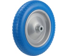 Колесо для тележек СТЕЛЛА-ТЕХНИК полиуретановое 335 мм, под ось 16мм, грузоподъемность 100кг, PU335M-16B