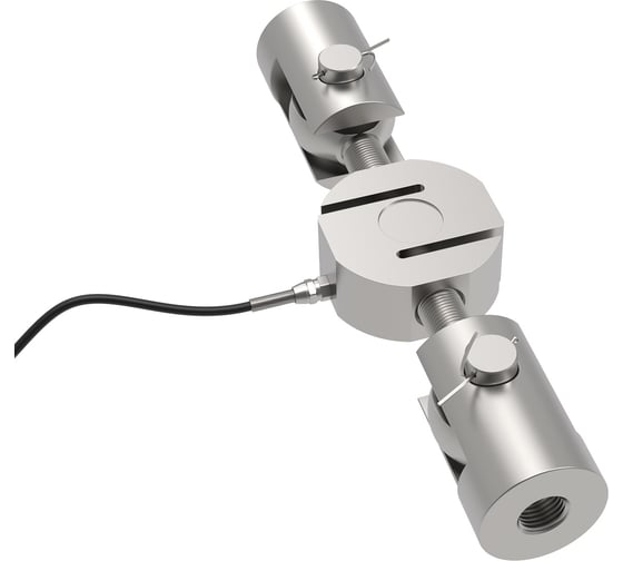 Датчик сило-весоизмерительный Уралвес тензометрический S-образный К-Р-16А-20кг с подвесами М8 00-00011235 1