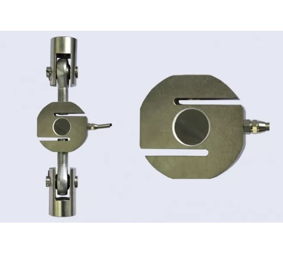 Датчик сило-весоизмерительный Уралвес тензометрический S-образный К-Р-16А-300кг с подвесами М12 00-00011243 1