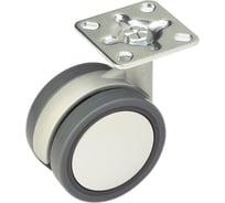 Колесная опора сдвоенная усиленная с поворотной площадкой MF d=60 18007v