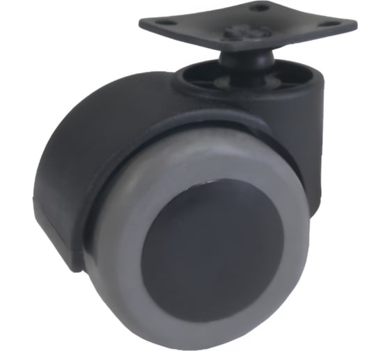 Опора колесная MF d=50 резиновый ход 4619v