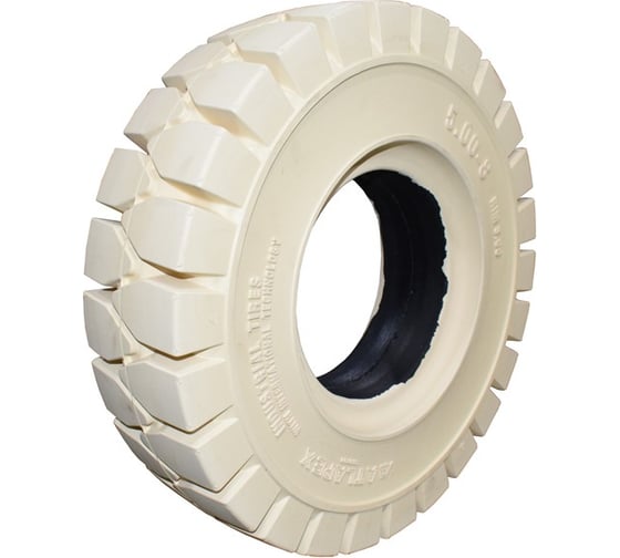 Шина суперэластик ATLAPEX 5.00-8 ECORUN Solid white ЦБ-00053317 1