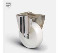 Колесо нейлоновое неповоротное MFK-TORG 125 мм нерж EM02-ZKZ-125 INOX
