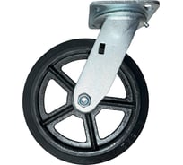 Колесная опора поворотная усиленная Inford с панелью C47 RIRT 200 S