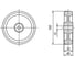 Комплект колес для оси EMES 4 шт HKZ100X35.4 2