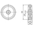 Комплект колес для оси EMES 4 шт HKZ150X45.4 2