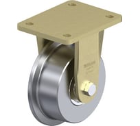 Одноребордное колесо "КубаньЛитМаш" из стали со сварной стальной панелью BS-SPKVS 125K