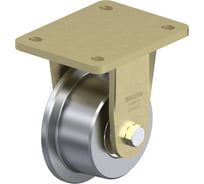 Одноребордное колесо "КубаньЛитМаш" из стали со сварной стальной панелью BS-SPKVS 100K