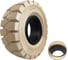Шина цельнолитая с буртом WILMART 18x7-8/4.33 немаркая fast fit CHAOYANG (CL403S) PR4.33 18x7-8(CL403S)NM+FF 1