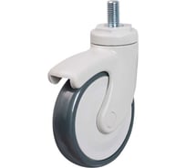 Колесо EMES с кронштейном и резьбовым стержнем (упаковка 4 штуки) EC05MBT125X32M12.4