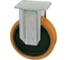 Колесо большегрузное неповоротное (200 мм; 900 кг; полиуретан TR/чугун) Tellure Rota 646856 4