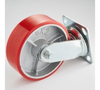 Колесо поворотное с панелью большегрузное (150 мм; 350 кг; полиуретан/чугун) Гидроагрегат 0R-00004626