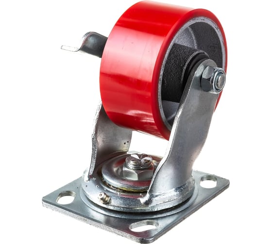 Ролик Сварком полиуретан. 100мм повор. с торм(б.г.) SCPB42 (1 шт.) k00015596 1